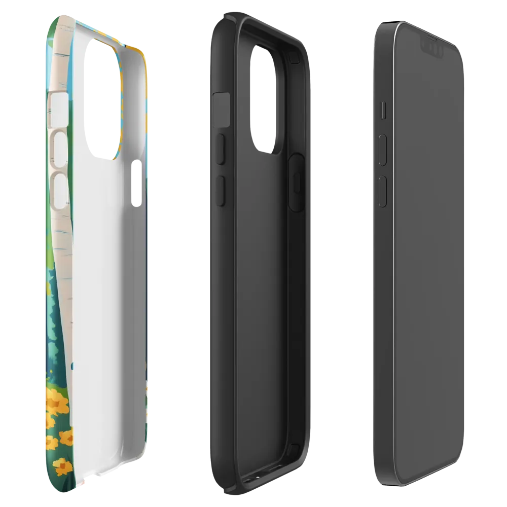 The Winding Path of Nature | Phone Case |  13 Pro Max | Tough Case | Glossy