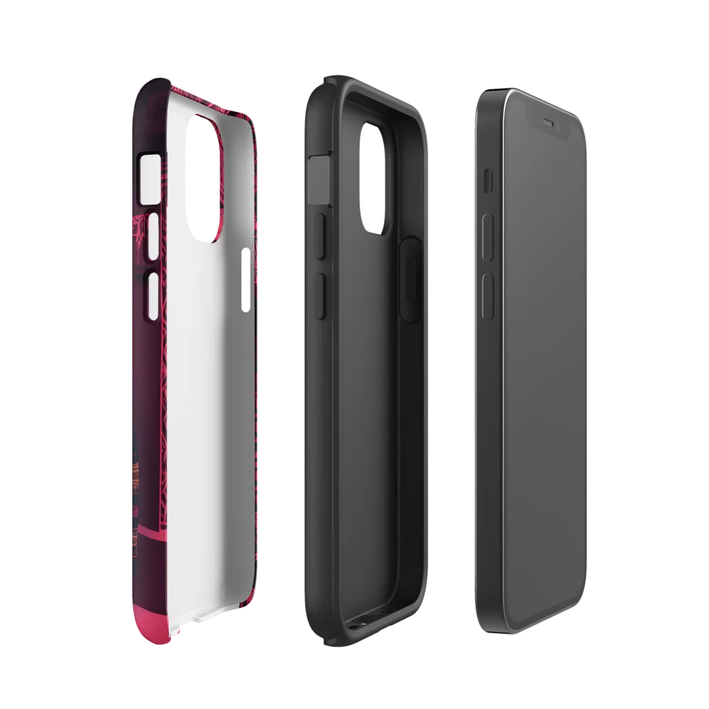Harmony in Pink: A Cultural Reflection | Phone Case