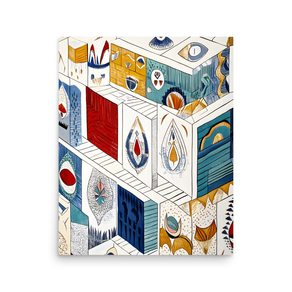 Symphony of Geometric Harmony | Poster | 16″×20″