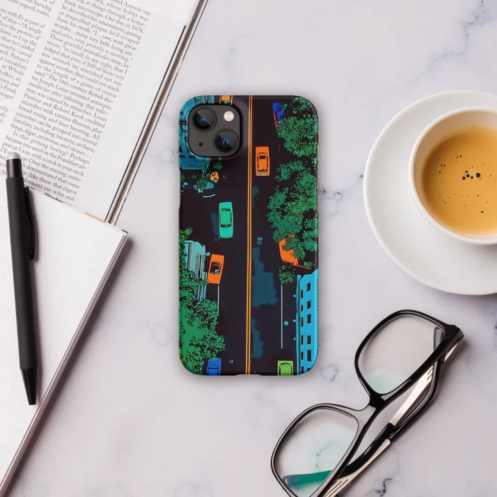 Urban Pulse: A Colorful Intersection