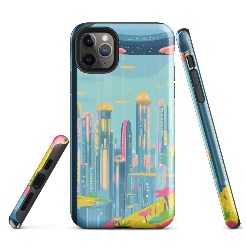 Whispers of a Futuristic Dream | Phone Case |  11 Pro Max | Tough Case | Glossy