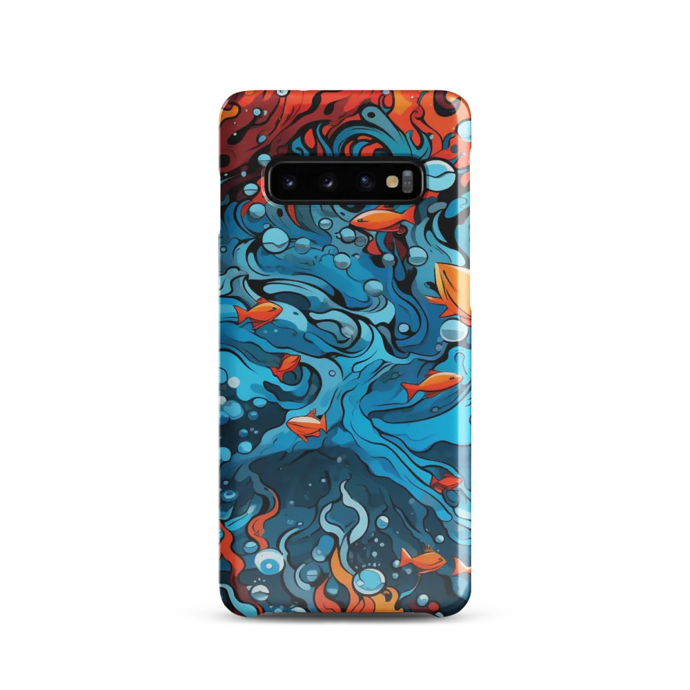 Fluid Harmony: Ocean and Flames
