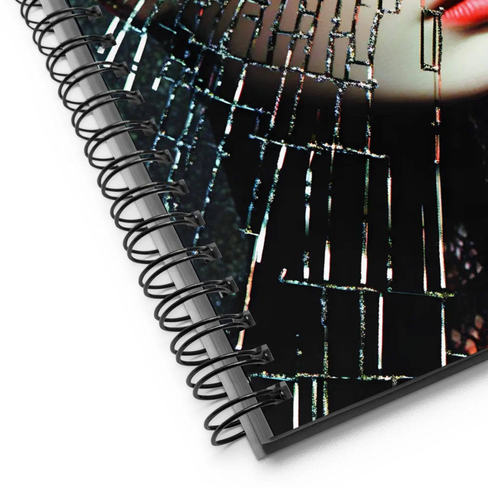 Fractured Identity | Spiral Notebook