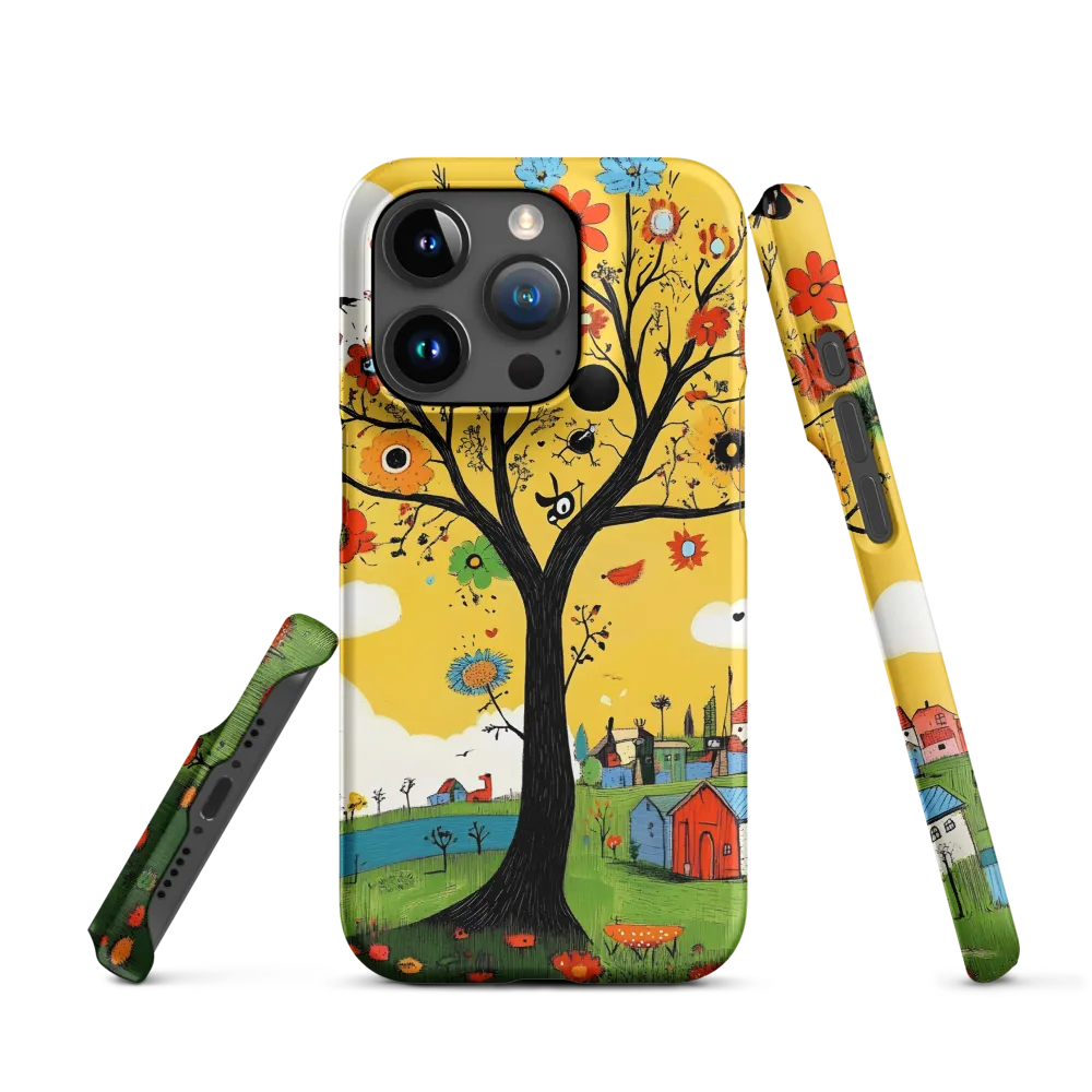 Whimsical Blooms of Life | Phone Case |  15 Pro | Snap Case | Matte