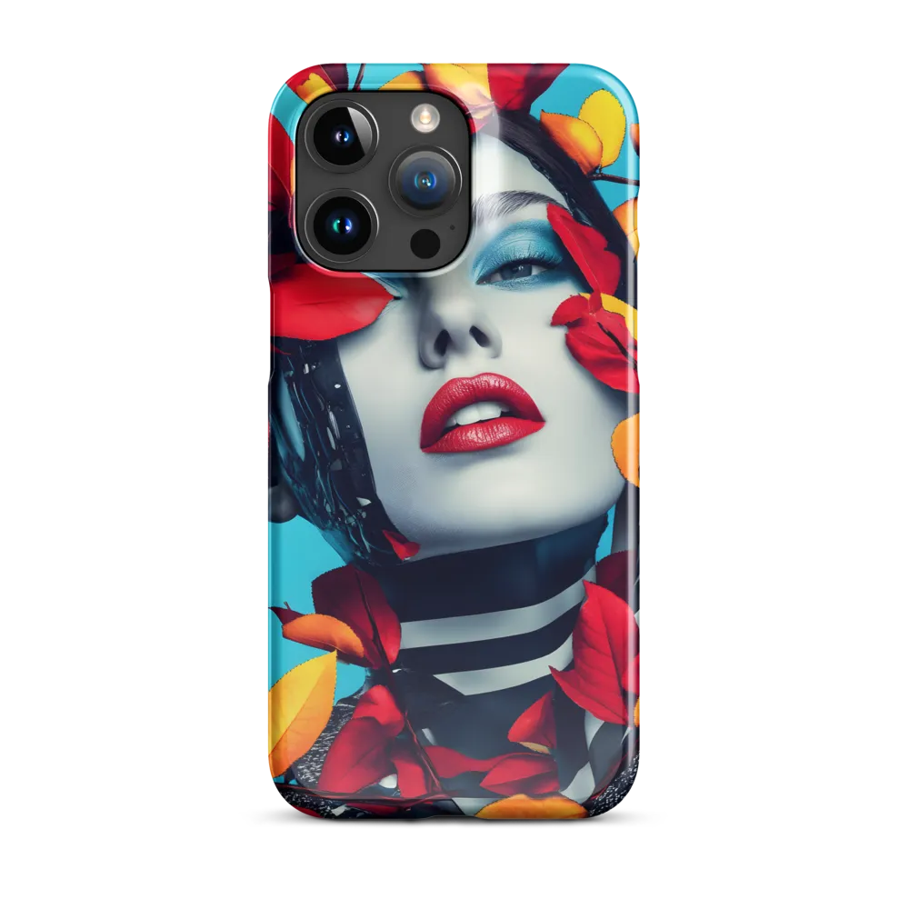 Futuristic Fusion: Nature Meets Technology | Phone Case |  15 Pro Max | Snap Case | Glossy