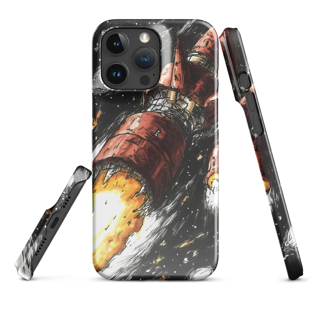 Ignition in the Abyss | Phone Case |  16 Pro Max | Snap Case | Glossy