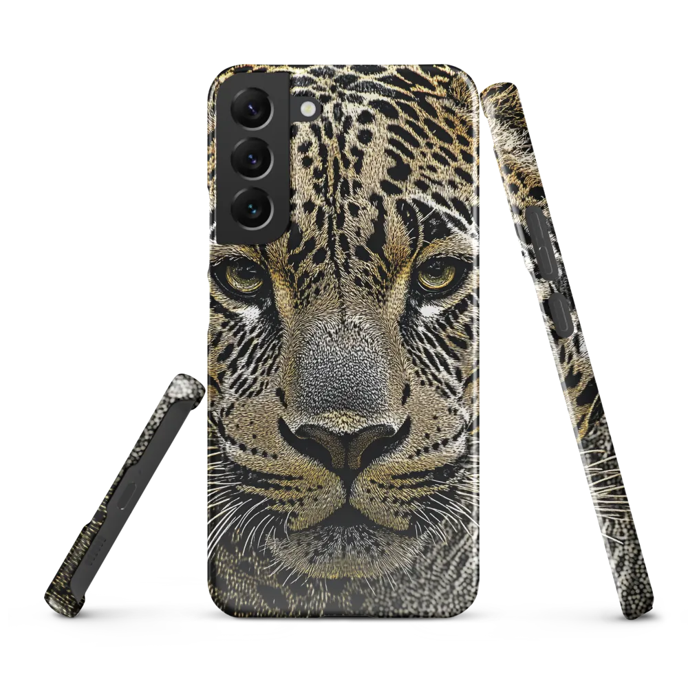 The Majestic Gaze: Portrait of a Leopard