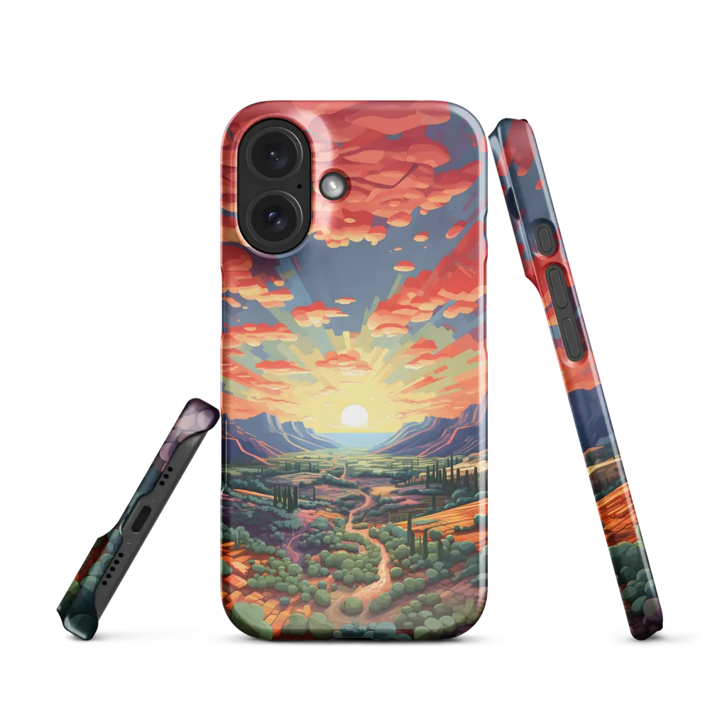 Serenity at Dusk | Phone Case |  16 | Snap Case | Glossy