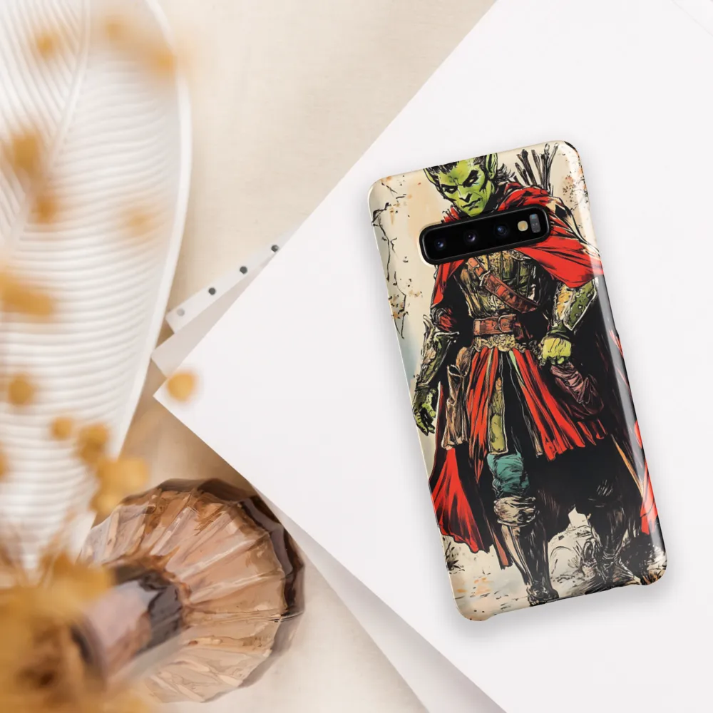 The Resolute Goblin Warrior | Phone Case |  S10 Plus | Snap Case | Glossy