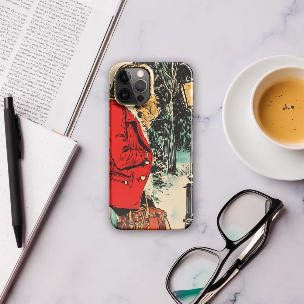 Winter Glamour in Red | Phone Case |  12 Pro Max | Snap Case | Glossy