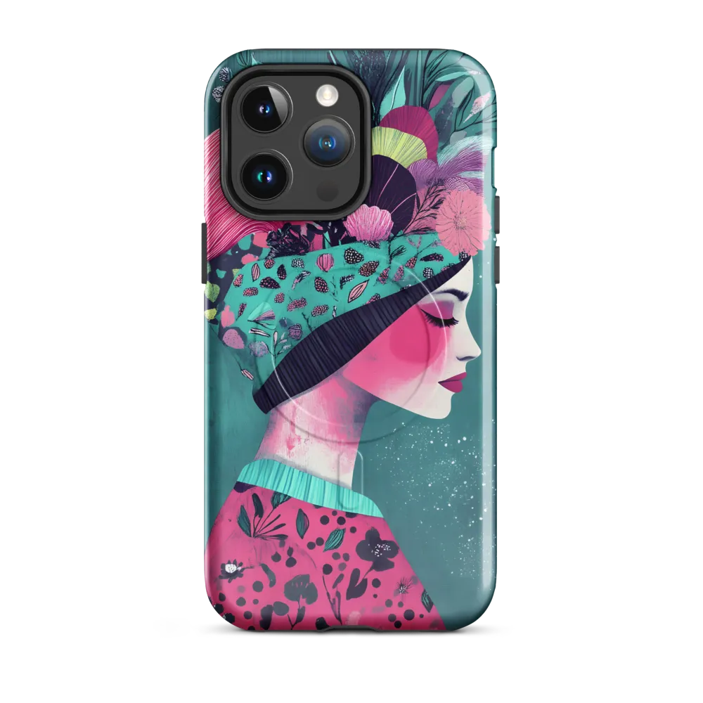 Whimsical Floral Portrait