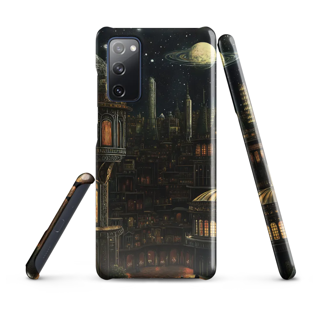 Celestial Enigma: A Surreal Cityscape