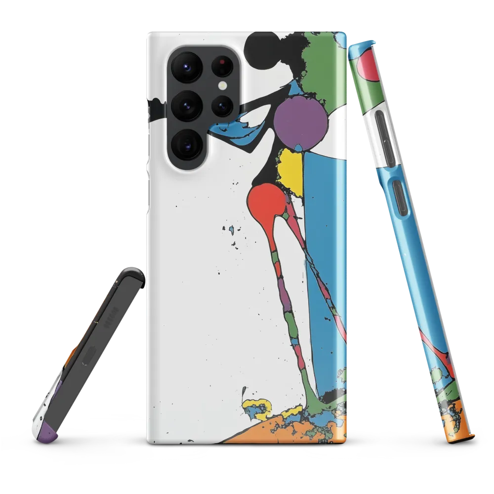 Dynamic Abstract Movement | Phone Case |  S22 Ultra | Snap Case | Glossy