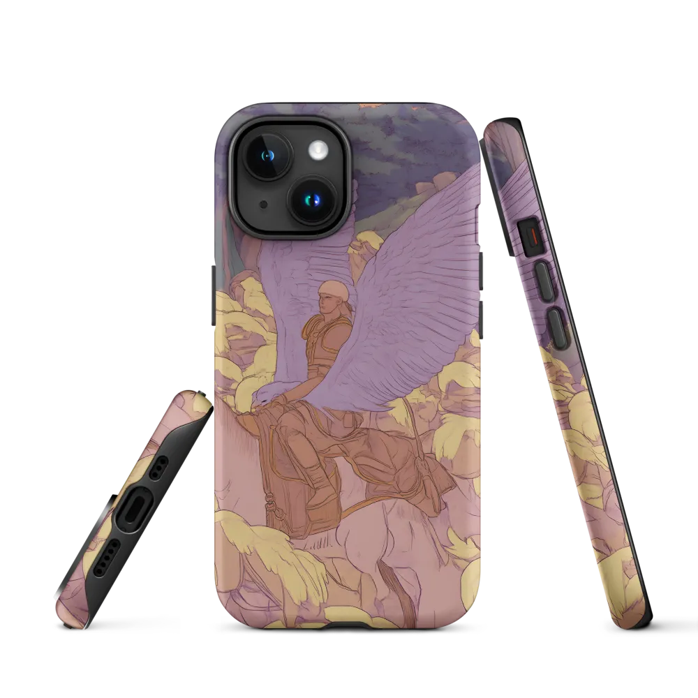 The Winged Guardian | Phone Case |  15 | Tough Case | Matte