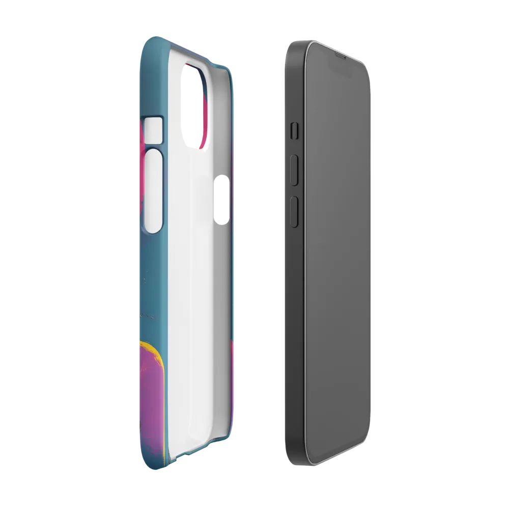 Neon Dreams: Portrait of a Modern Muse | Phone Case |  13 | Snap Case | Matte