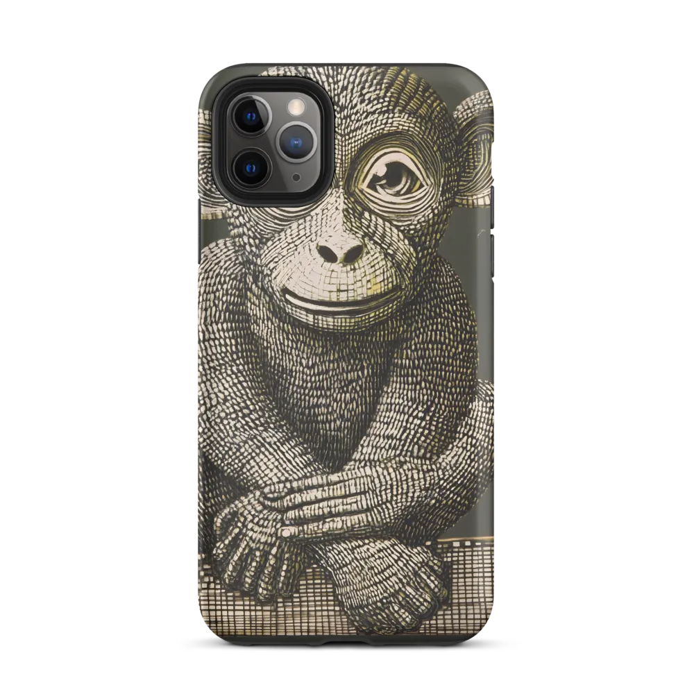 Intricate Primate Portrait