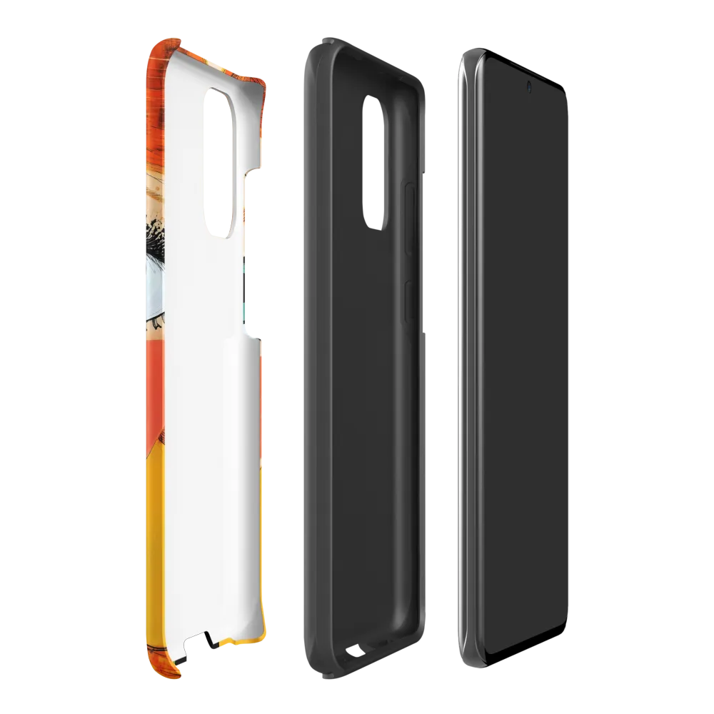 Whimsical Portrait of a Girl | Phone Case |  S20 Plus | Tough Case | Matte