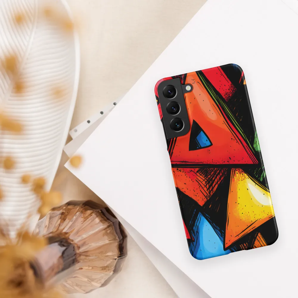Vibrant Triangles in Abstract Harmony