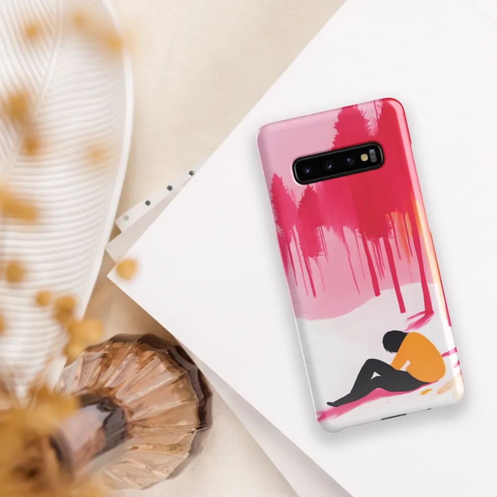 Whispers of Solitude | Phone Case |  S10 Plus | Snap Case | Glossy