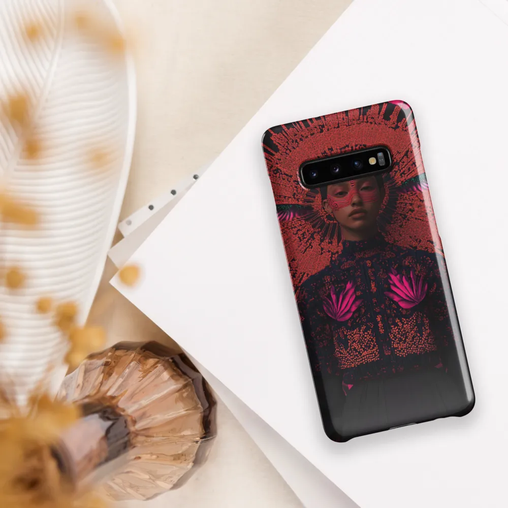 Mystical Blossoms | Phone Case |  S10 Plus | Snap Case | Glossy