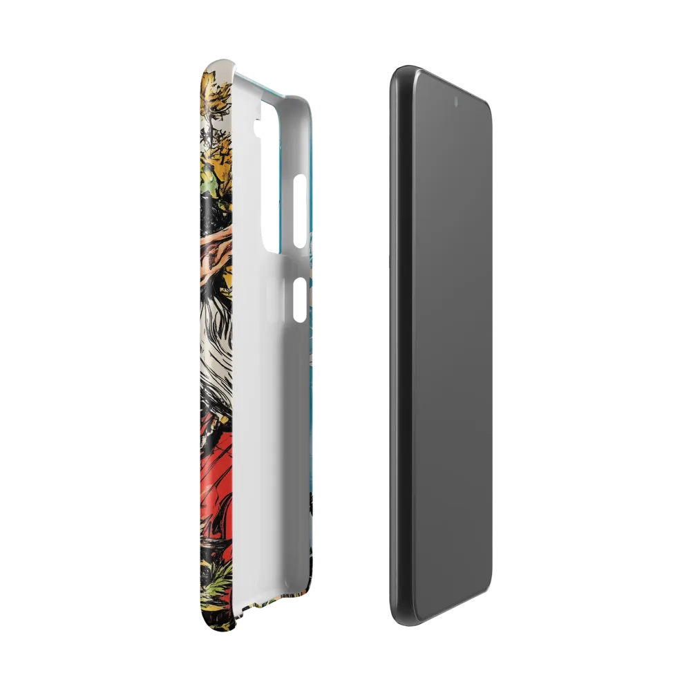 Wisdom of the Nature Spirit | Phone Case |  S21 | Snap Case | Glossy