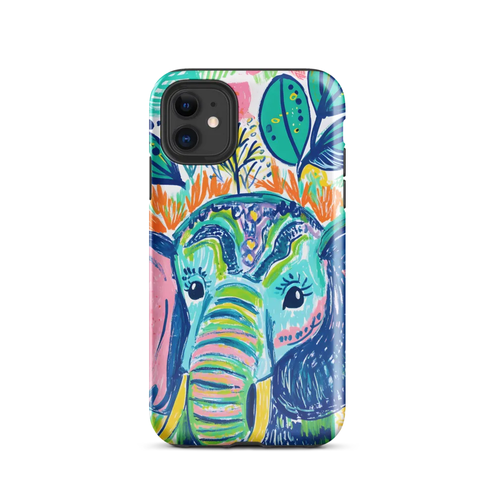 Whimsical Elephant Portrait