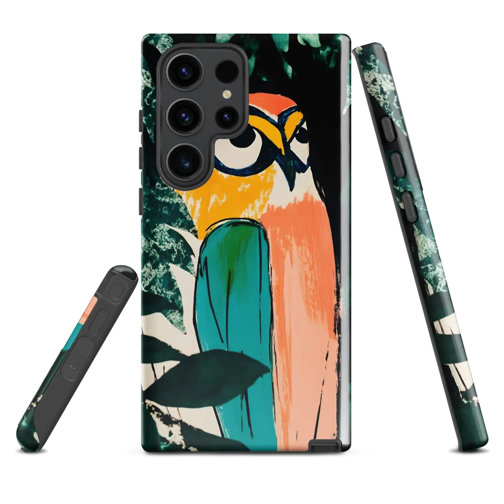 Camouflaged Majesty: The Abstract Owl