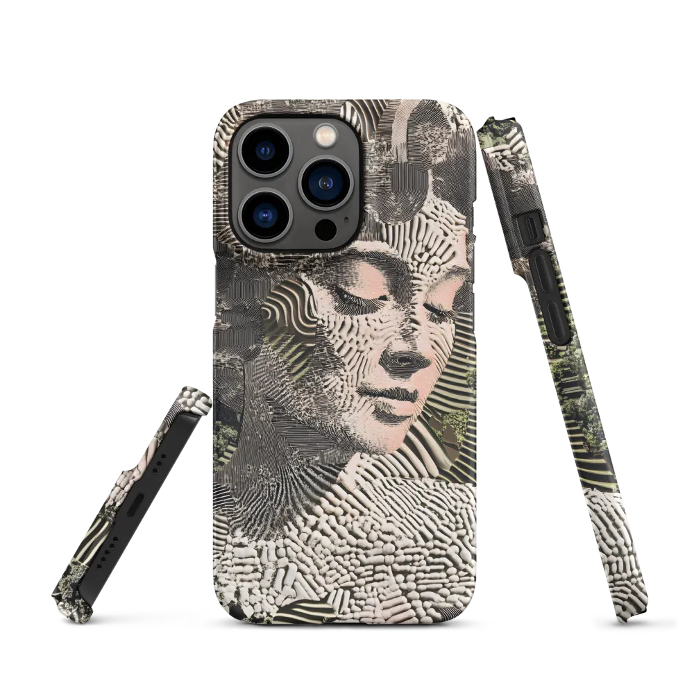 Ethereal Blend of Nature and Humanity | Phone Case |  13 Pro | Snap Case | Matte