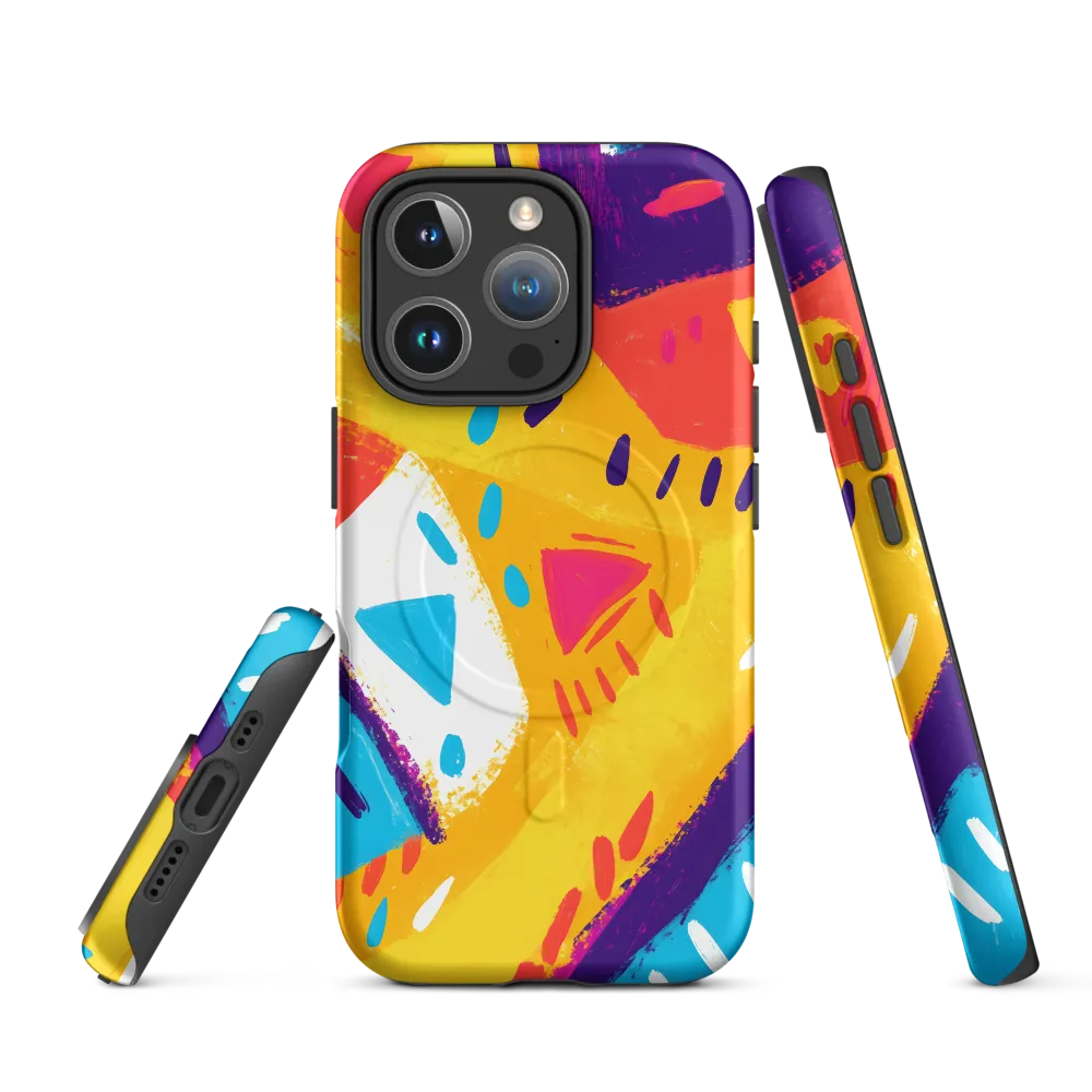 Playful Geometries | Phone Case |  16 Pro | MagSafe® Tough Case | Matte