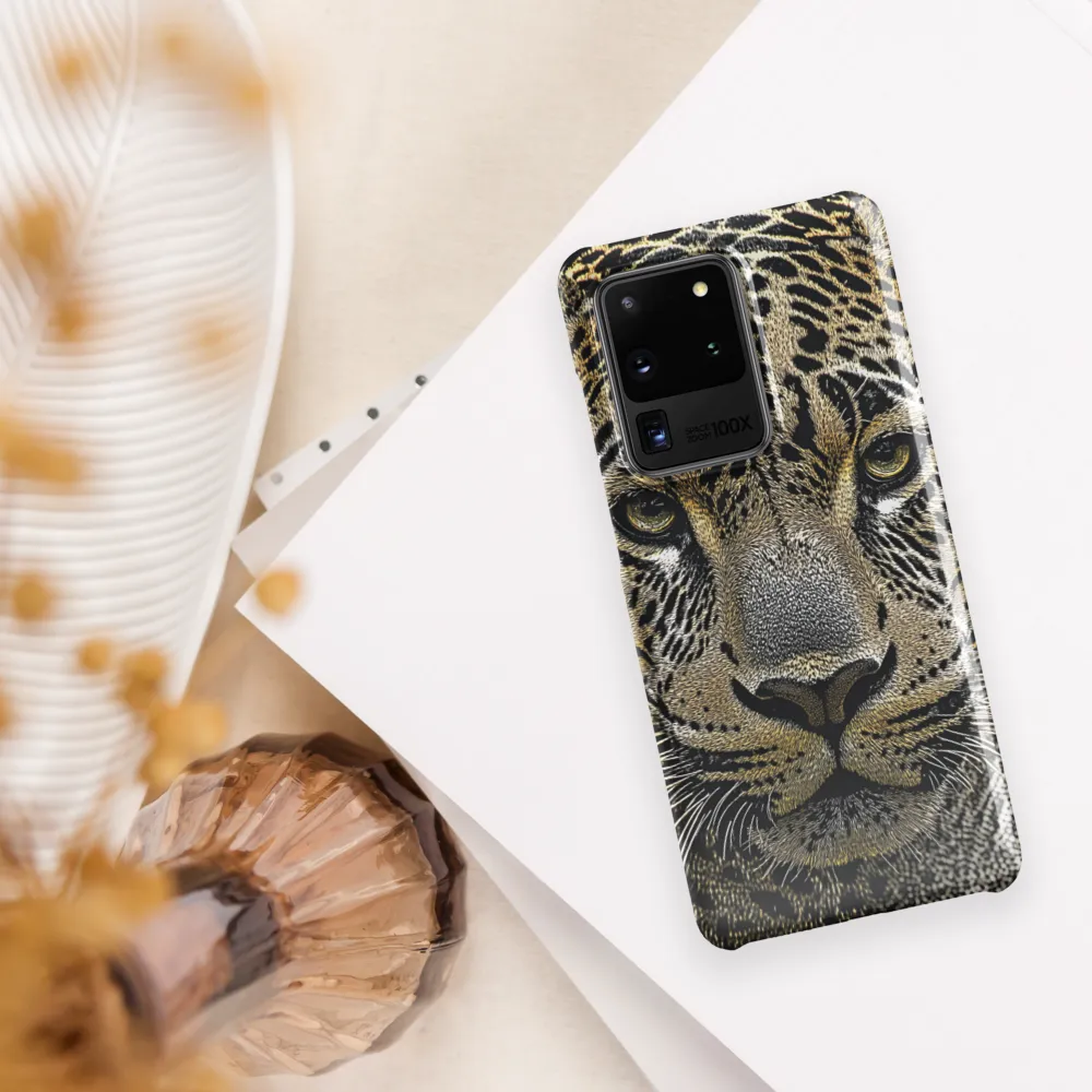 The Majestic Gaze: Portrait of a Leopard