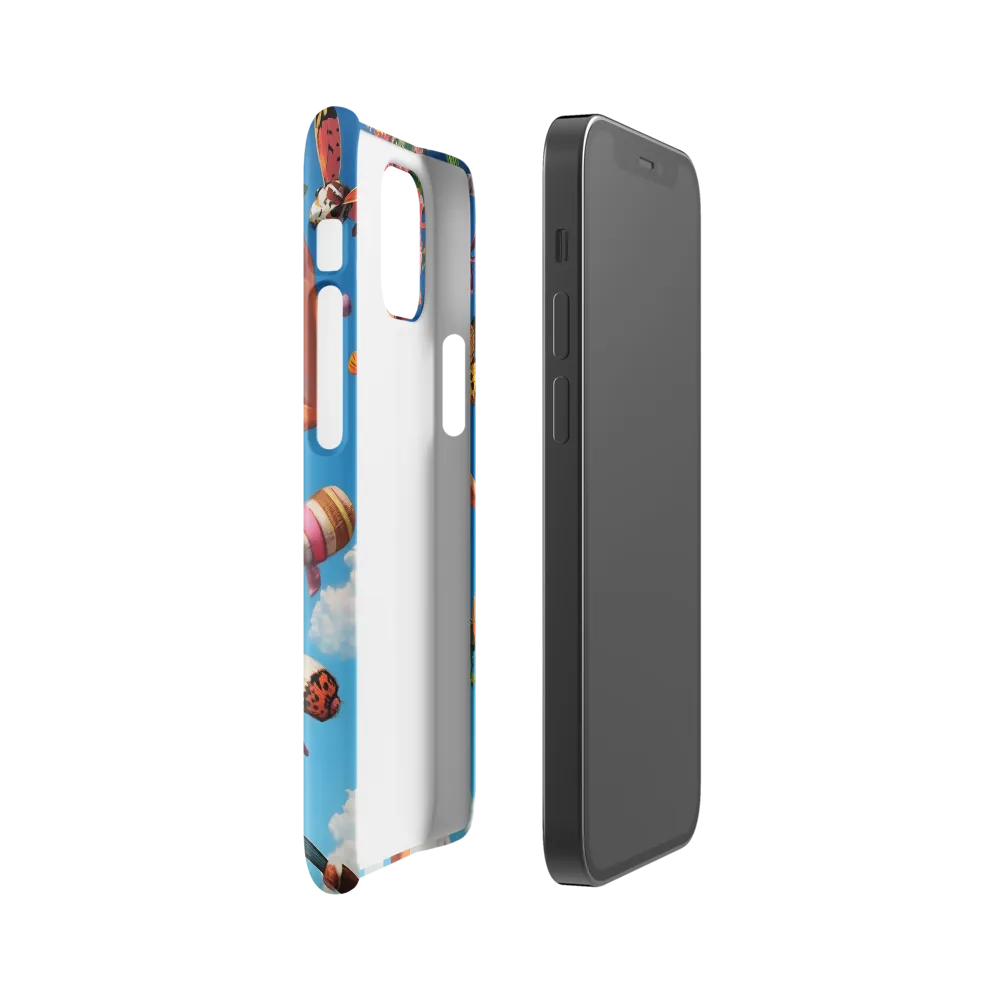 Joyful Whimsy | Phone Case |  12 Mini | Snap Case | Glossy