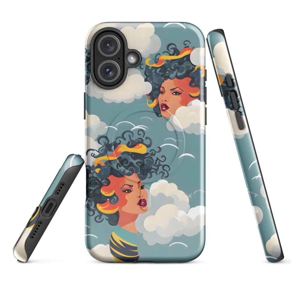Whimsical Dreams in the Sky | Phone Case |  16 Plus | MagSafe® Tough Case | Glossy