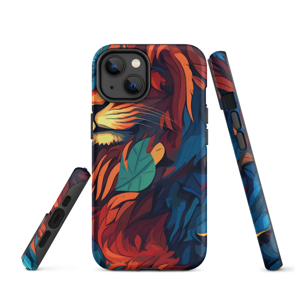 Harmony of Strength: The Lion and Nature