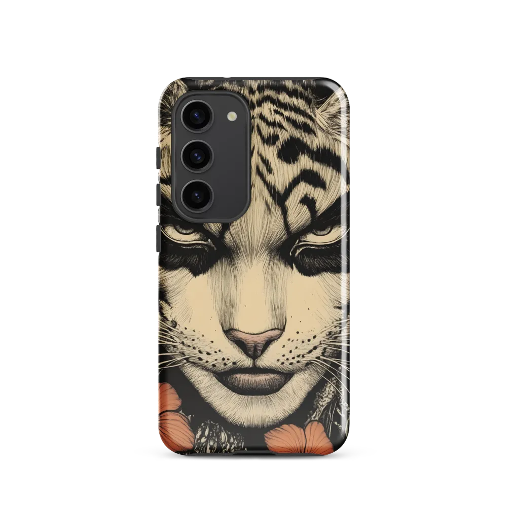Feline Majesty: The Human-Leopard Connection | Phone Case |  S23 | Tough Case | Glossy