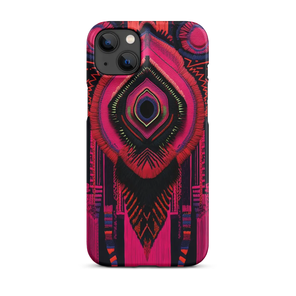 Neon Medallion — Central Weave