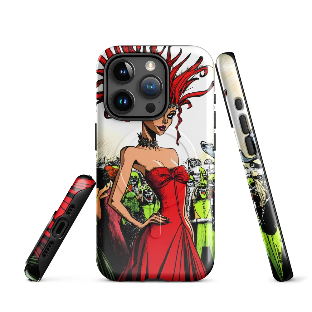 Fiery Elegance: A Fashion Statement