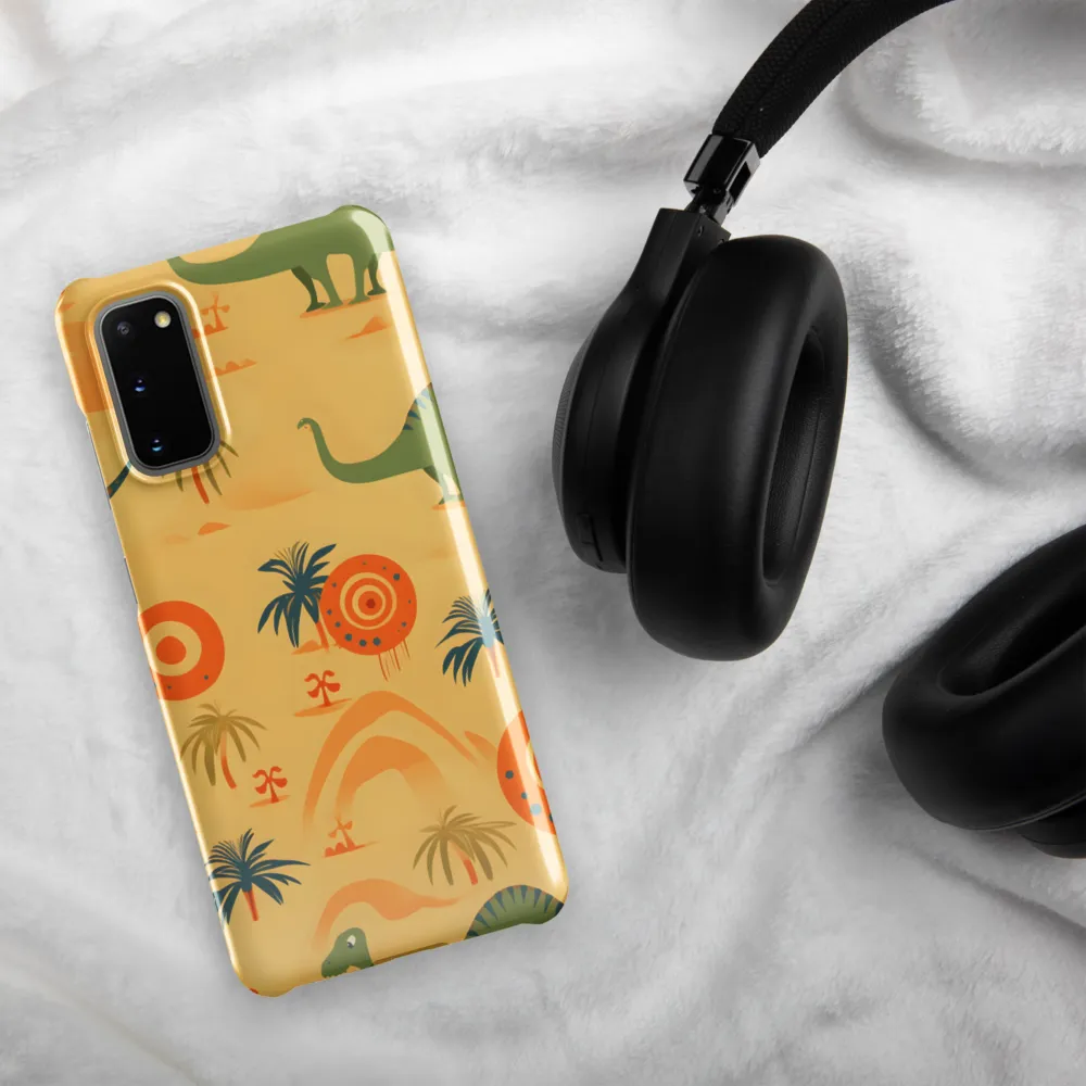 Prehistoric Playtime | Phone Case |  S20 | Snap Case | Glossy