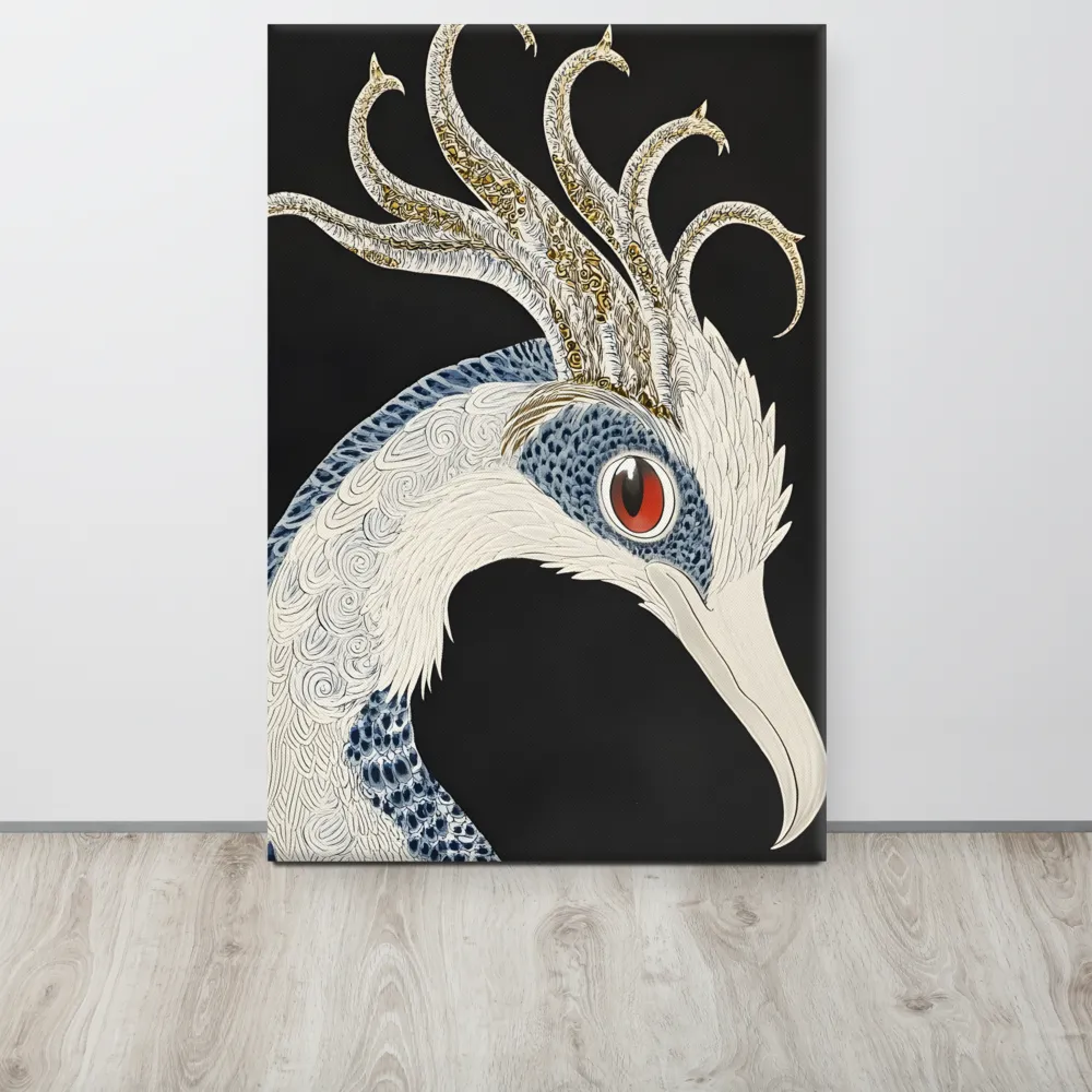 Elegance of the Majestic Peacock | Canvas | 24″×36″