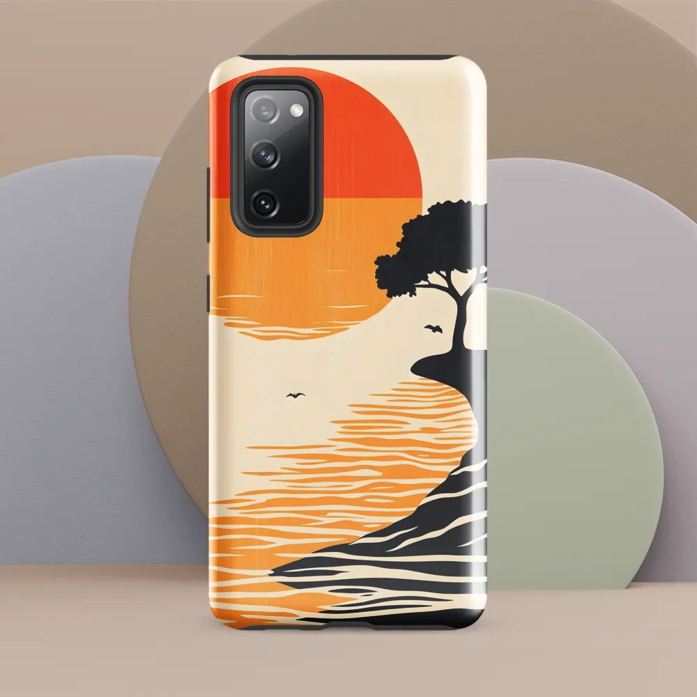 Serene Sunset | Phone Case |  S20 FE | Tough Case | Glossy