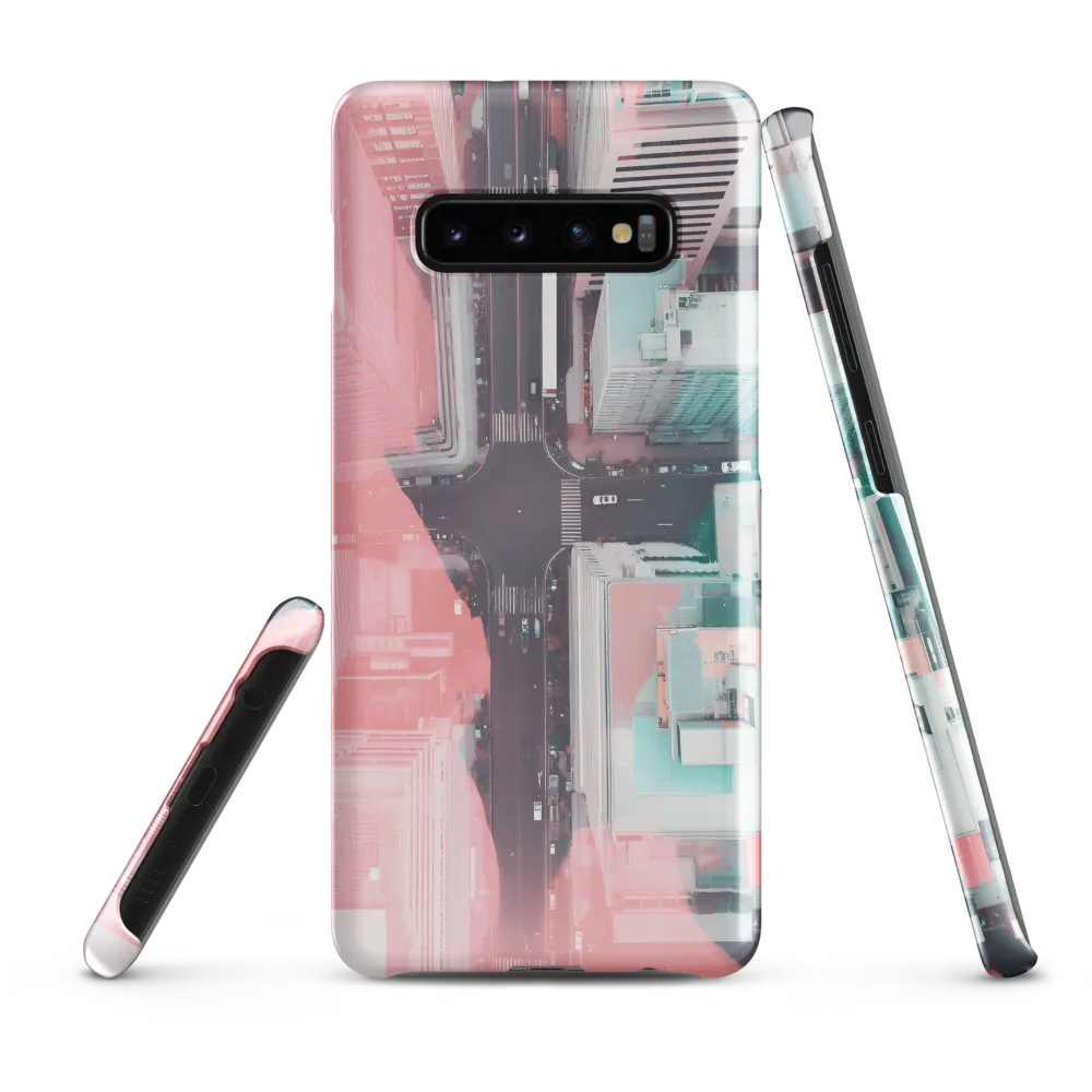 Urban Harmony: Aerial Perspectives | Phone Case |  S10 Plus | Snap Case | Glossy