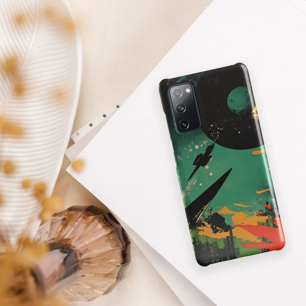 Journey Through the Cosmic Canvas | Phone Case |  S20 FE | Snap Case | Glossy