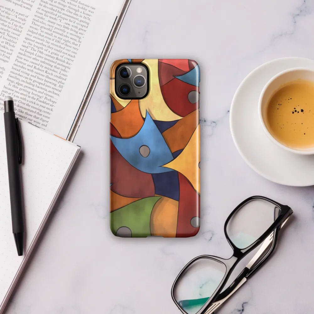 Vibrant Interplay of Shapes | Phone Case |  11 Pro Max | Snap Case | Glossy