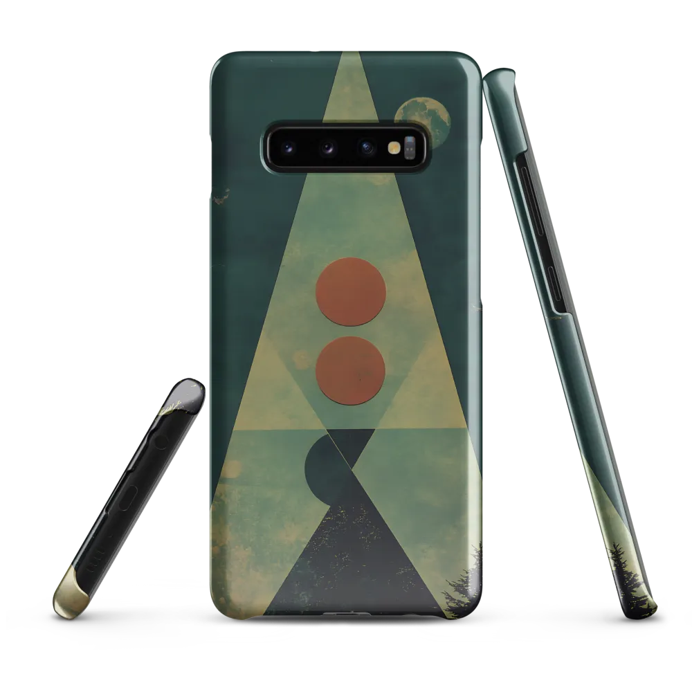 Geometric Harmony in Nature | Phone Case |  S10 Plus | Snap Case | Glossy