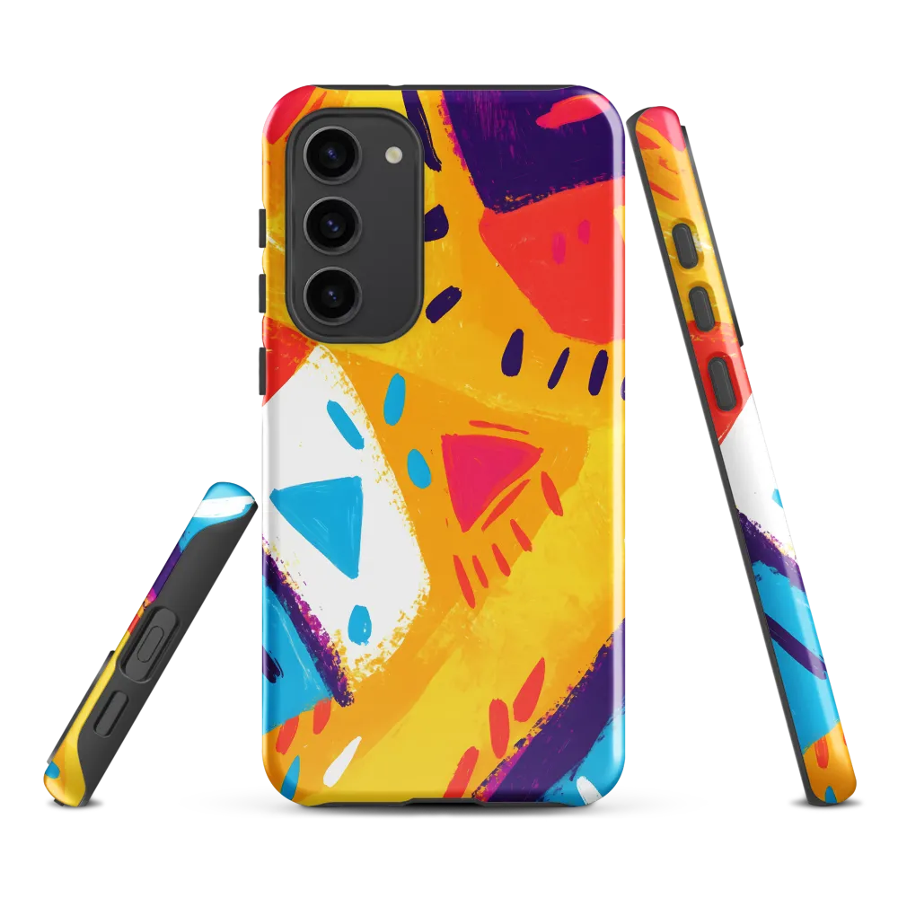 Playful Geometries | Phone Case |  S23 Plus | Tough Case | Glossy
