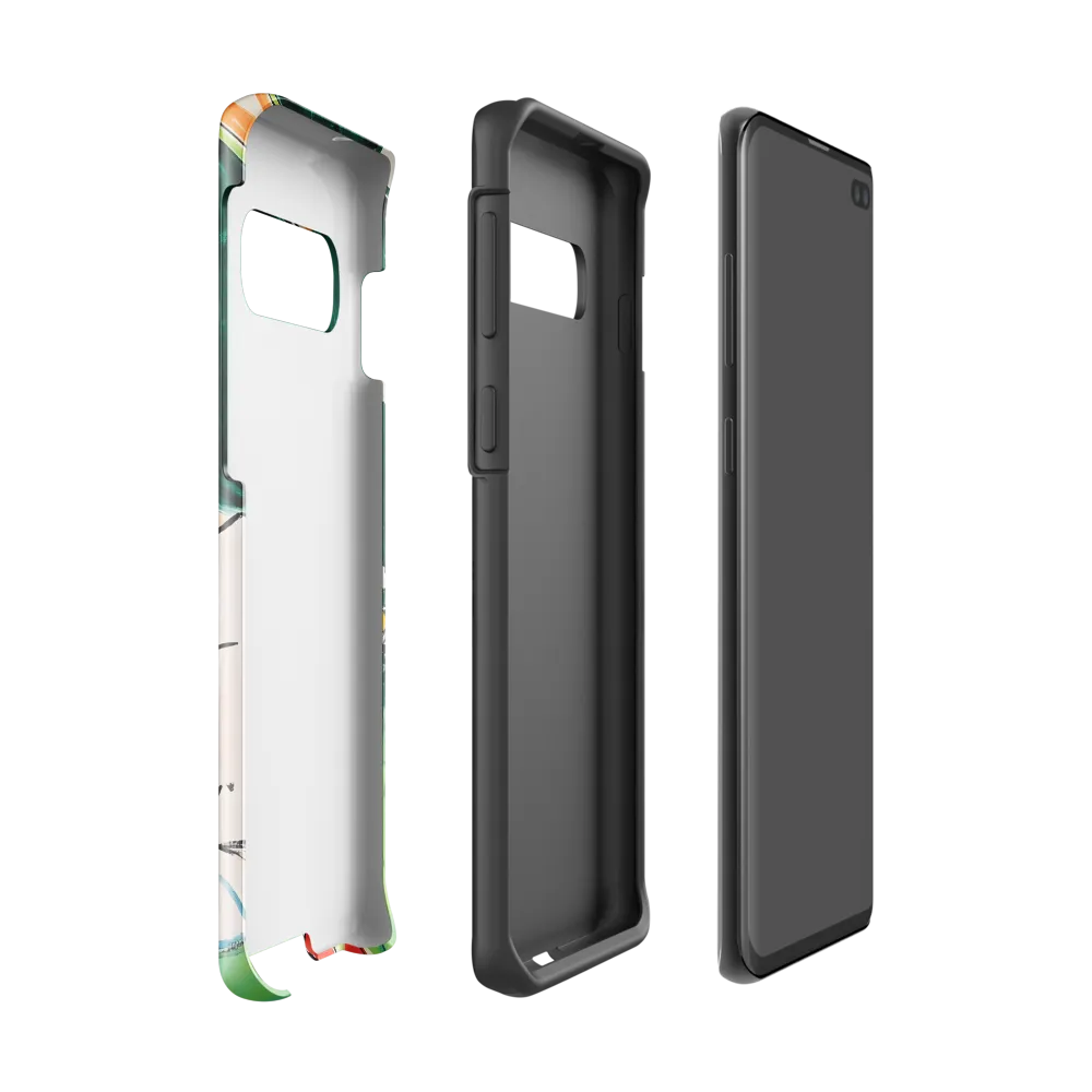 Silent Sorrow | Phone Case |  S10 | Tough Case | Glossy