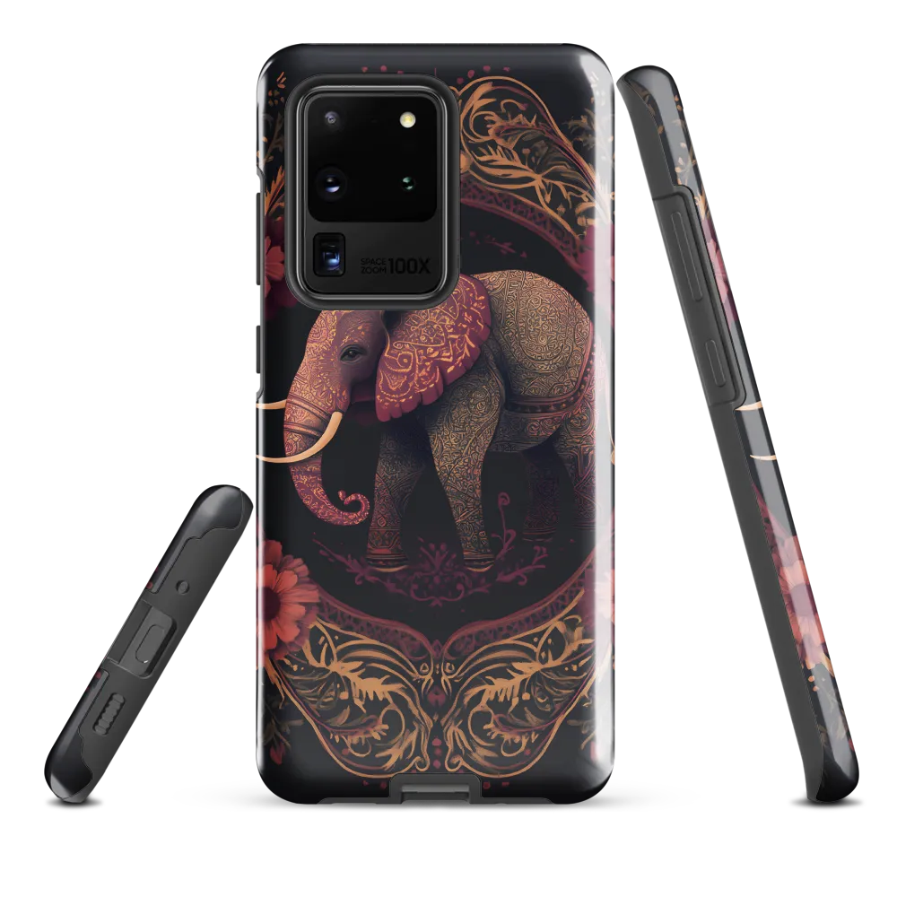 Regal Reverie: The Ornate Elephant