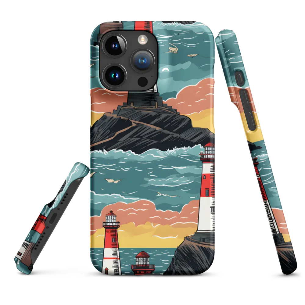 Lighthouses in a Whimsical Ocean