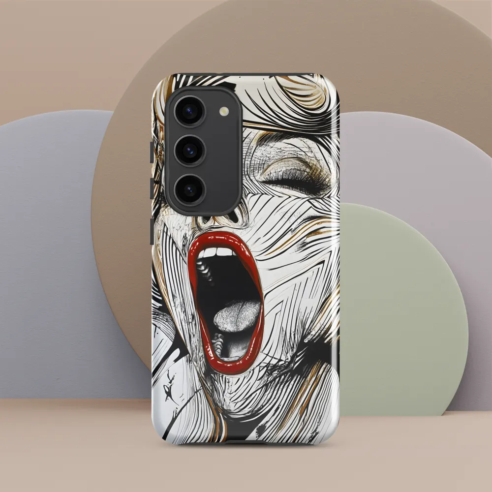 The anguished scream