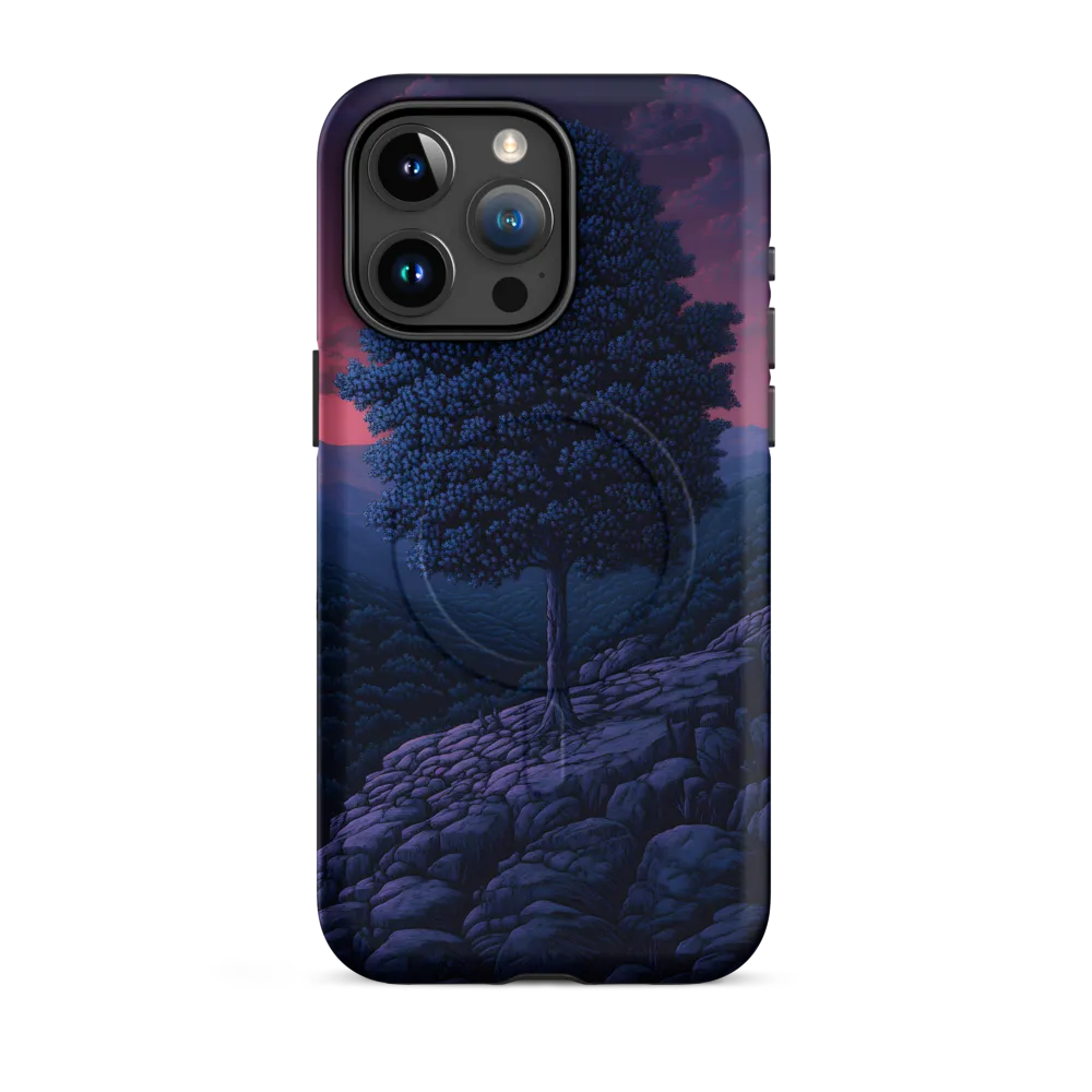 Solitary Sentinel: A Tree at Dusk