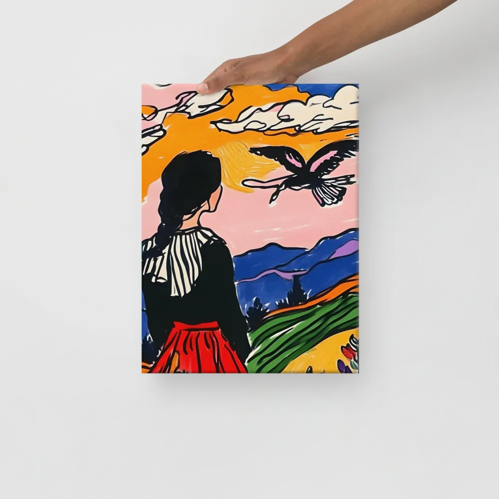 A Journey into Freedom | Canvas | 12″×16″